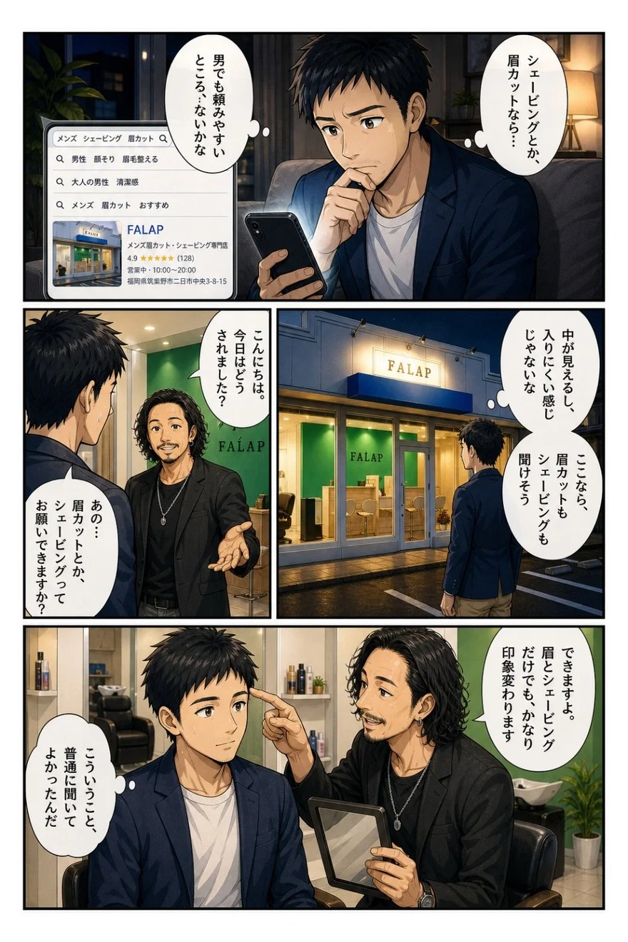漫画8 FALAPとの出会い